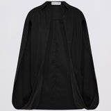 BLACK COTTON ABANDON SHIRT