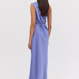 PERIWINKLE CHIFFON IBIZA GOWN