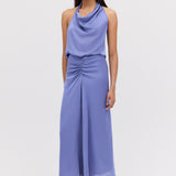 PERIWINKLE CHIFFON SYNC TOP