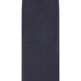 NAVY LINEN UNITY SKIRT