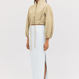 SAND COTTON CAMPBELL CROP BOMBER