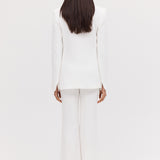 IVORY CREPE NADJA PANT