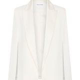 IVORY SATIN CREPE JACQUETTE