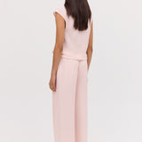 PINK CREPE YANG TOP