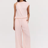 PINK CREPE YANG TOP