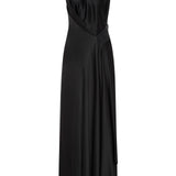 BLACK SILK ISABELLA GOWN