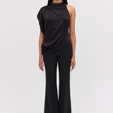 BLACK CREPE NADJA PANT