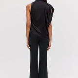 BLACK CREPE NADJA PANT