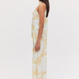 MINT BLOOM CREPE RAY PANT