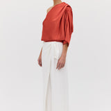 CORAL CHIFFON VALENCIA TOP