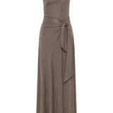 BRONZE JERSEY AESTHETE DRESS