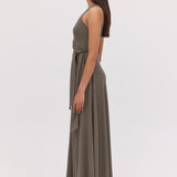 BRONZE JERSEY AESTHETE DRESS