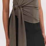 BRONZE JERSEY AESTHETE TOP
