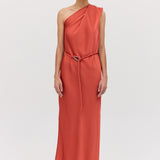 CORAL CHIFFON IBIZA GOWN