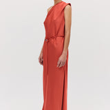 CORAL CHIFFON IBIZA GOWN