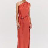 CORAL CHIFFON IBIZA GOWN