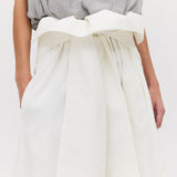 WHITE COTTON NOSTALGIA SKIRT