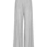 SILVER CRINKLE RAY PANT