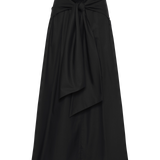 BLACK COTTON NOSTALGIA SKIRT