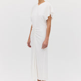 IVORY TEXTURED YAYOI DRESS