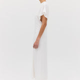 IVORY TEXTURED YAYOI DRESS