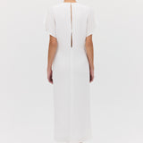 IVORY TEXTURED YAYOI DRESS