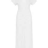 IVORY TEXTURED YAYOI DRESS