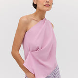 ROSE GEORGETTE ANTONIA TOP