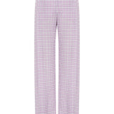 LILAC CHECK RAY PANT