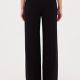 BLACK CREPE CLARION PANT