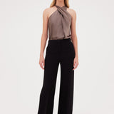 BLACK CREPE CLARION PANT