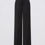 BLACK SATIN PULSE PANT
