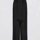 BLACK CREPE FLUENT PANT
