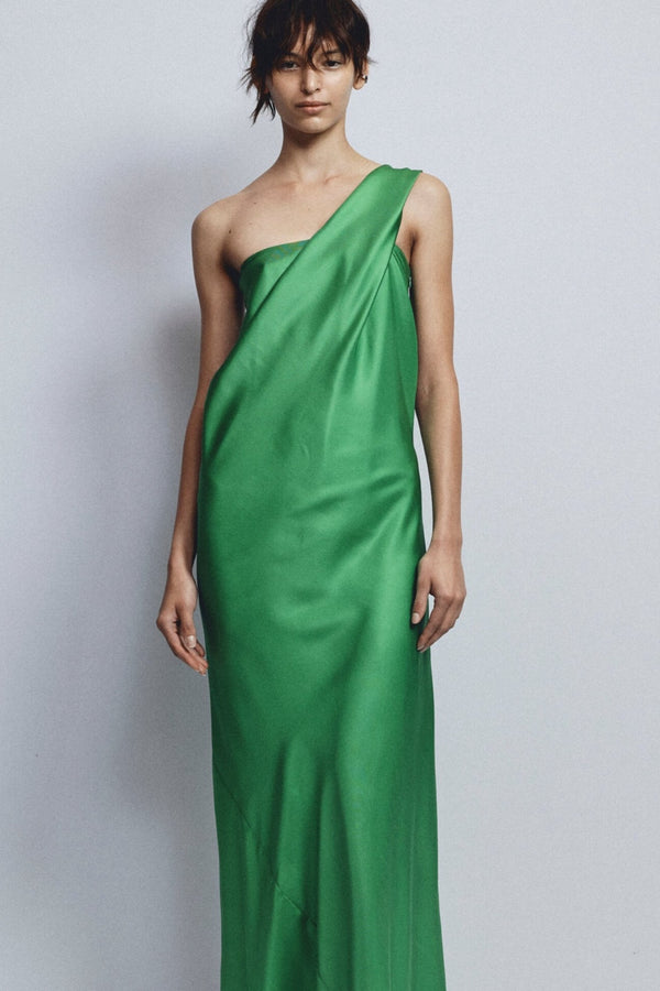 APPLE SILK VICE GOWN