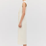 CREAM WOOL INTERLUDE DRESS