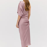 MUSK CHIFFON VALENCIA DRESS