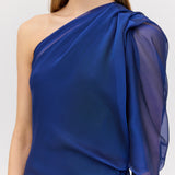 ROYAL CHIFFON VALENCIA DRESS