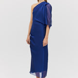 ROYAL CHIFFON VALENCIA DRESS