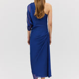 ROYAL CHIFFON VALENCIA DRESS