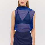 ROYAL CHIFFON CEZANNE TOP