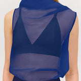 ROYAL CHIFFON CEZANNE TOP