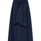 NAVY COTTON NOSTALGIA SKIRT