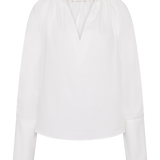 WHITE COTTON CIRCA SHIRT