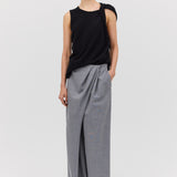 BLACK CASHMERE GENTLE KNIT