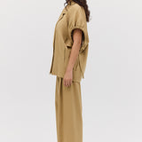 SAND WOOL SUITING PERUSE JACKET