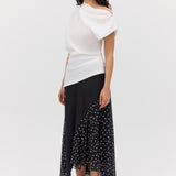 WHITE COTTON DECODE TOP
