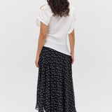 WHITE COTTON DECODE TOP