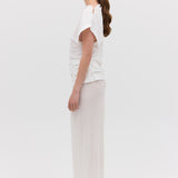 WHITE COTTON DECODE TOP