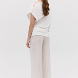 WHITE COTTON DECODE TOP
