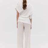 WHITE COTTON DECODE TOP